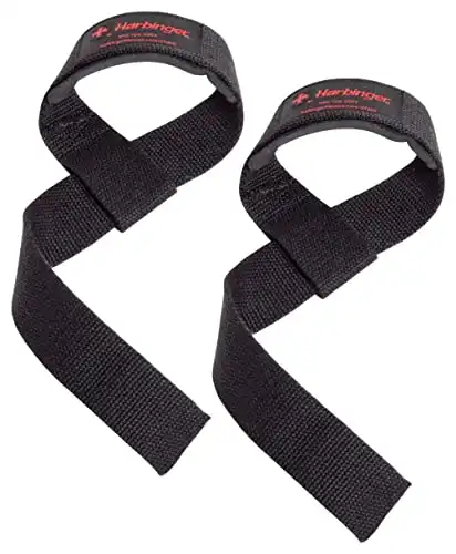 Harbinger Padded Cotton Lifting Straps