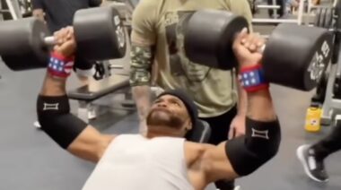 Method Man Incline Dumbbell Presses December 2022