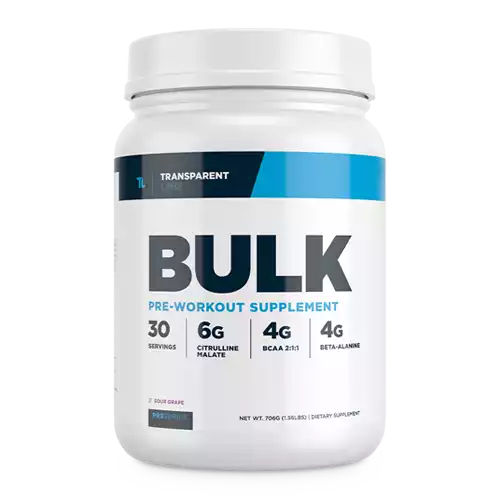 Transparent Labs Bulk