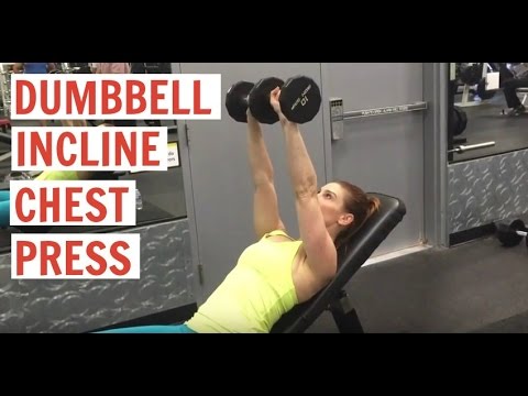 Dumbbell Incline Chest Press