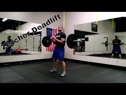 Zercher Deadlift Instructional