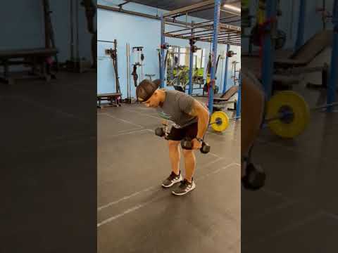 Dumbbell Bent Over Row