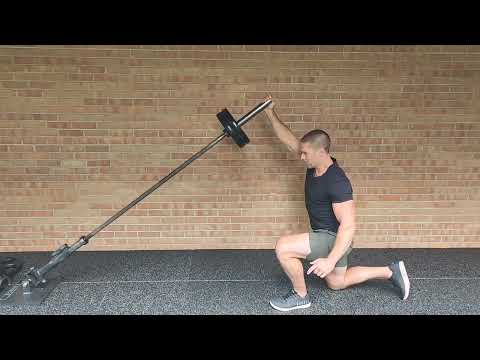 Landmine Half Kneeling Press &amp; Meadows Row: Breaking Muscle Upper Body Landmine Superset 1