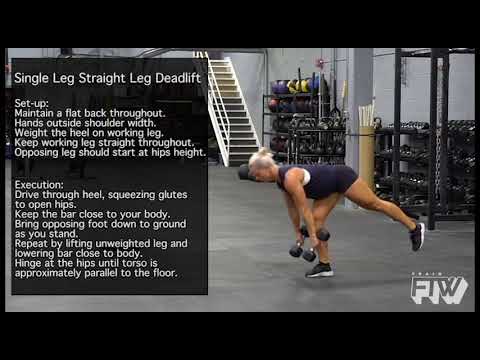 Single Leg Dumbbell Deadlift